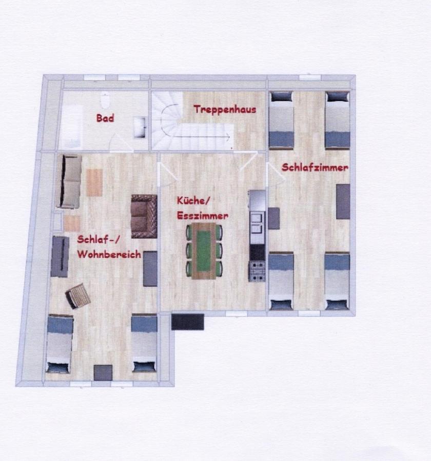 Das Altstadthaus Volkach Dış mekan fotoğraf